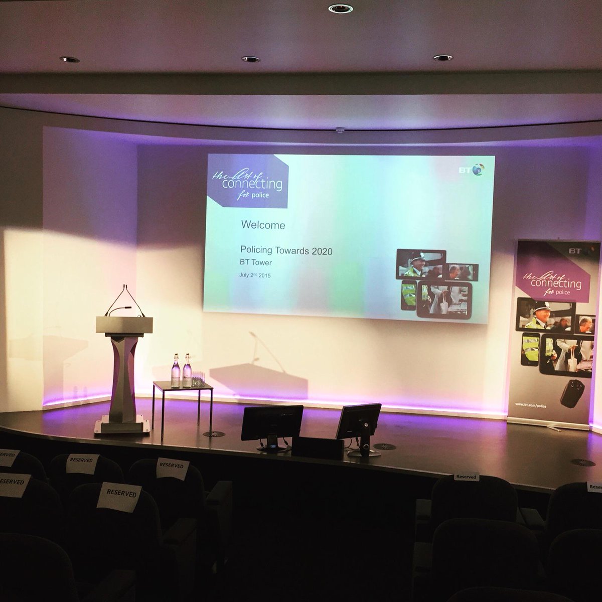 talecomltd's tweet photo. We were in London yesterday with #Apple and #BT to present to the Police Forces across the UK. Exciting times ahead! http://t.co/8GbrL8Ut78