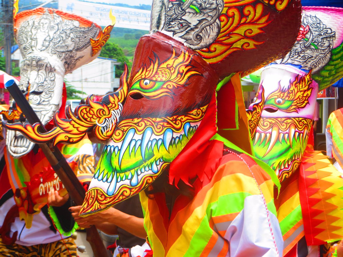 XstaticWorld's tweet image. Wake The Dead: Issan and the Phi Ta Khon Festival, Thailand xstaticworld.com/2015/07/03/wak… #traveltweet #thailand #phitakhon