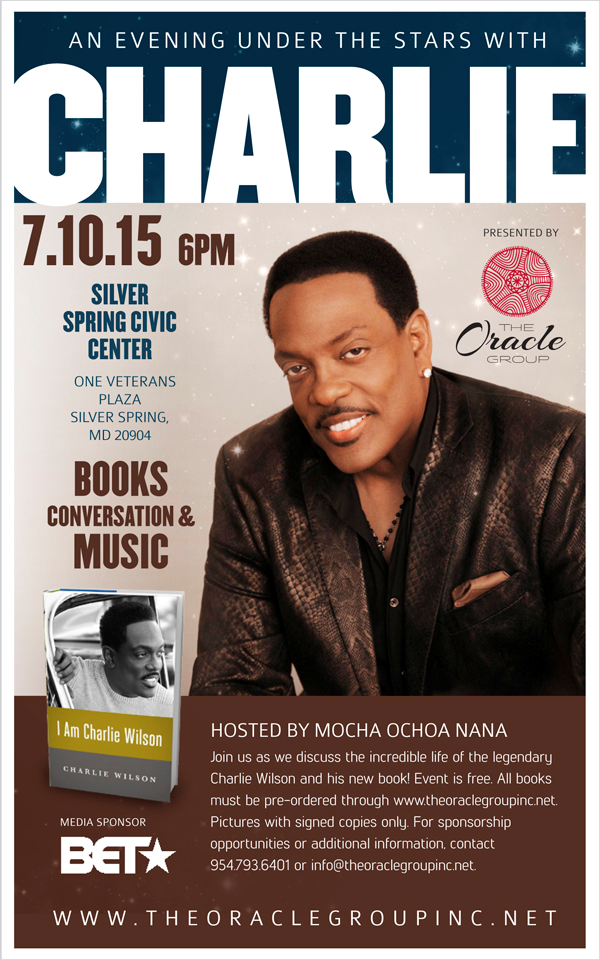 AbramsInsurance's tweet image. Check out @Imcharliewilson book signing on July 9 in B'more and July 10 in Silver Spring. We insure events like this!
