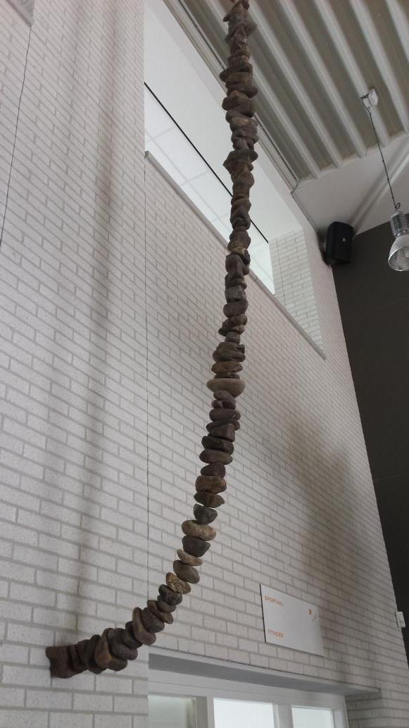 frank_van_esch's tweet photo. Je bent een kei! Afronding kunstproject leerlingen #praktijkschool Breda. Kado van  #INOS bij overstap naar #ROC-WB http://t.co/0Mx590LM0m