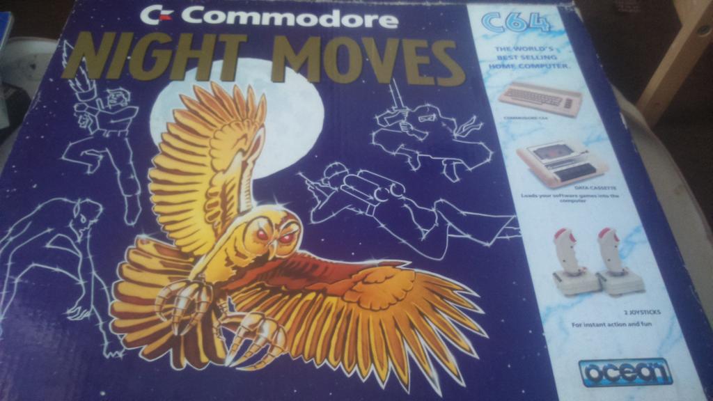 LRetrogamez's tweet photo. Night moves commodore 64 £60 Pm me for details #retrogames #commodore #retro http://t.co/DnptYv3b0b