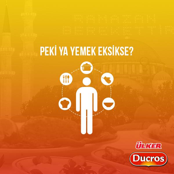 DucrosTurkiye's tweet photo. İftarda biri eksikse o yemeğin ne tadı ne tuzu kalır. Yemek eksikse? http://t.co/kCUCV9t2uB’ye bakılır. http://t.co/lnq0ImfRGL