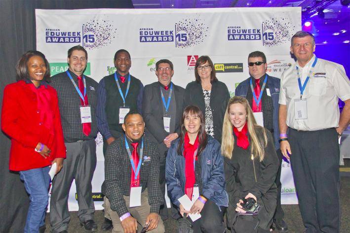 African_EduWeek's tweet photo. Congratulations to @editmicro for winning ICT Supplier of the Year at the African EduWeek Awards! #EduWeek15 http://t.co/QjdLGxDTf2