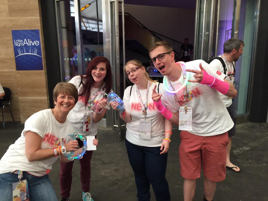 WhitmoreJonny's tweet photo. Day two of Neon Youth Venue at #Boundless2015 @ALOVEUK #neon http://t.co/PqGeaHMx9c