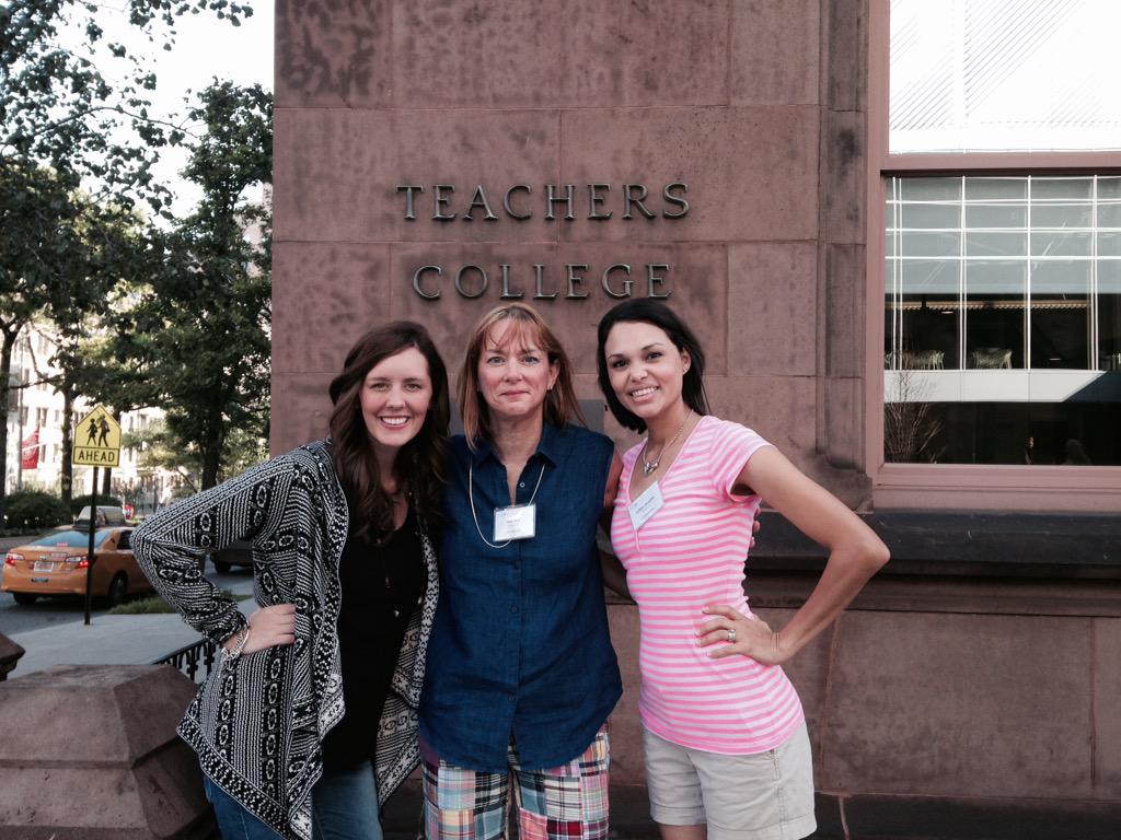 CPESAStar's tweet photo. Sadly, our last day at Teachers College. We have so much to share with our CPES community! #tcrwp #CPESseastheday http://t.co/Pt8ehtrYmZ