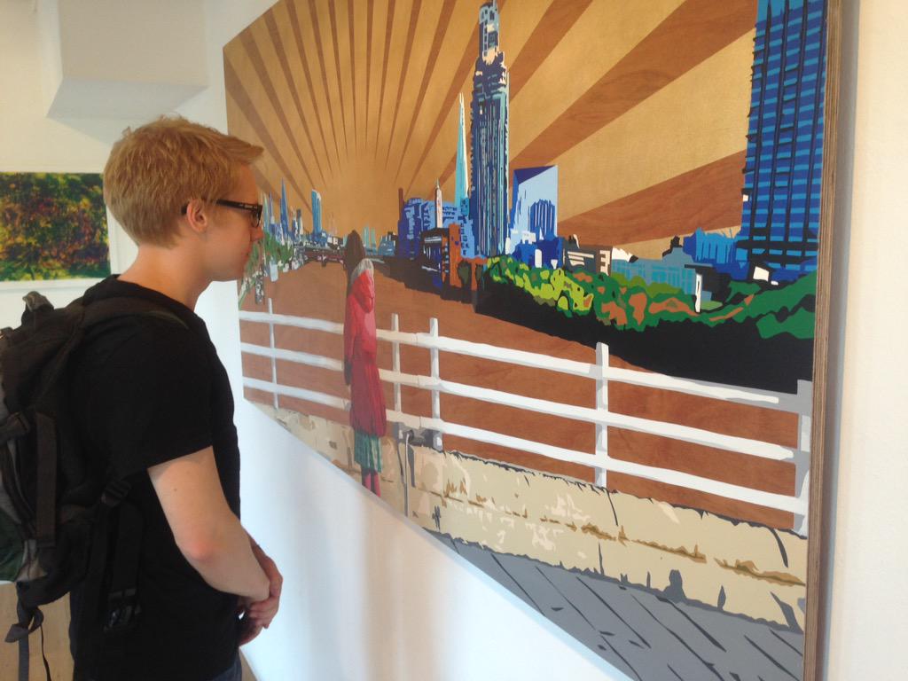 pollzable's tweet photo. On location filming! #variations2015 #oxotower http://t.co/hbIlU5HJAx