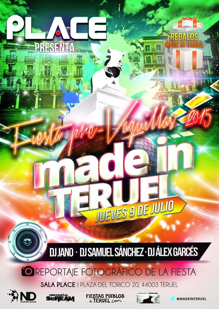 A que esperas a seguirnos en Facebook y enterarte de todo? facebook.com/madeinteruel
