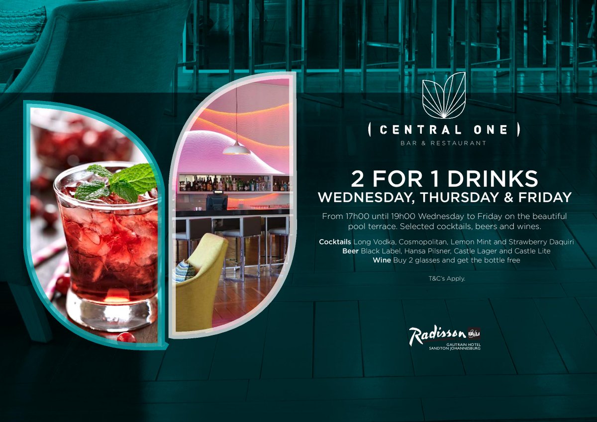 Central_One's tweet photo. Come and enjoy your Friday Eve with our 2 for 1 cocktail special while enjoying the spectacular view and Resident DJ http://t.co/xPfZ3tG4Xx