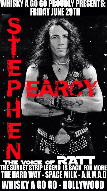 Happy Birthday Stephen Pearcy Original Singer For Ratt. Performing Over 40 Years    - 