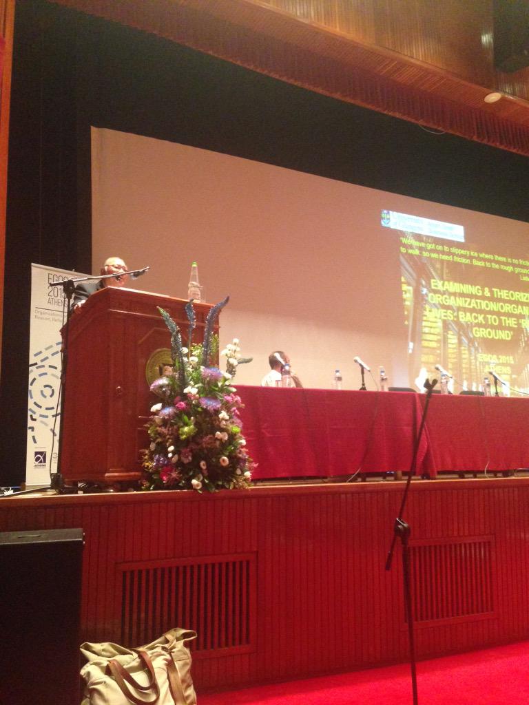 Open_Sourcing's tweet image. Keynote at #EGOS2015 - Chia!!