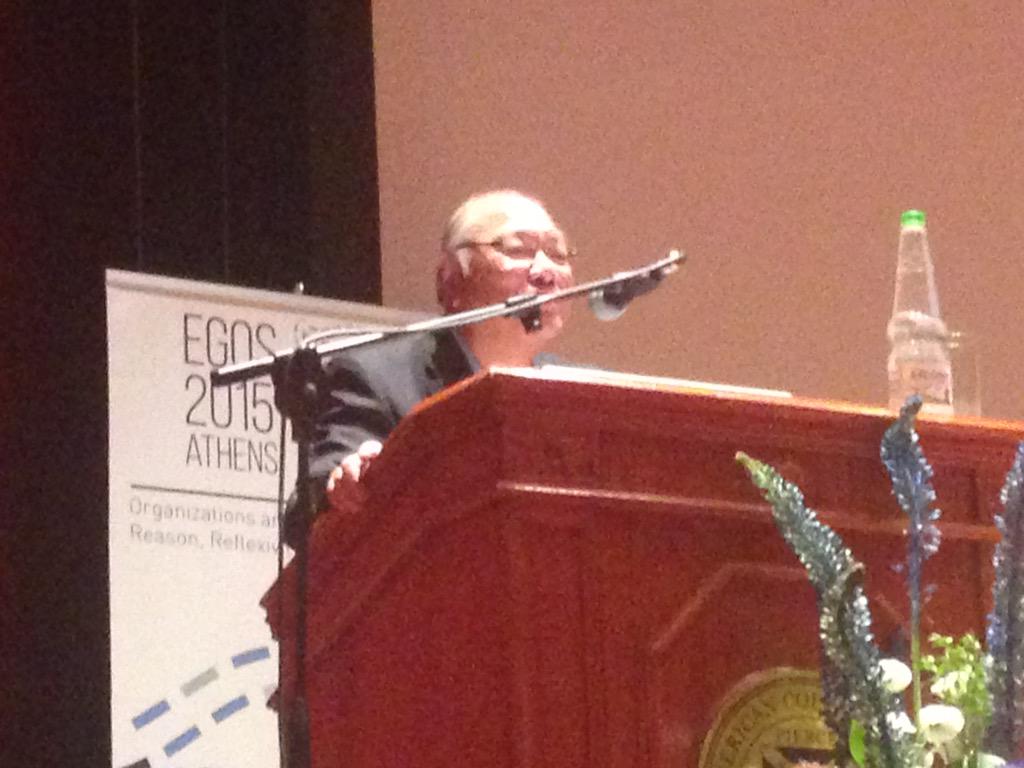 Open_Sourcing's tweet image. Keynote at #EGOS2015 - Chia!!