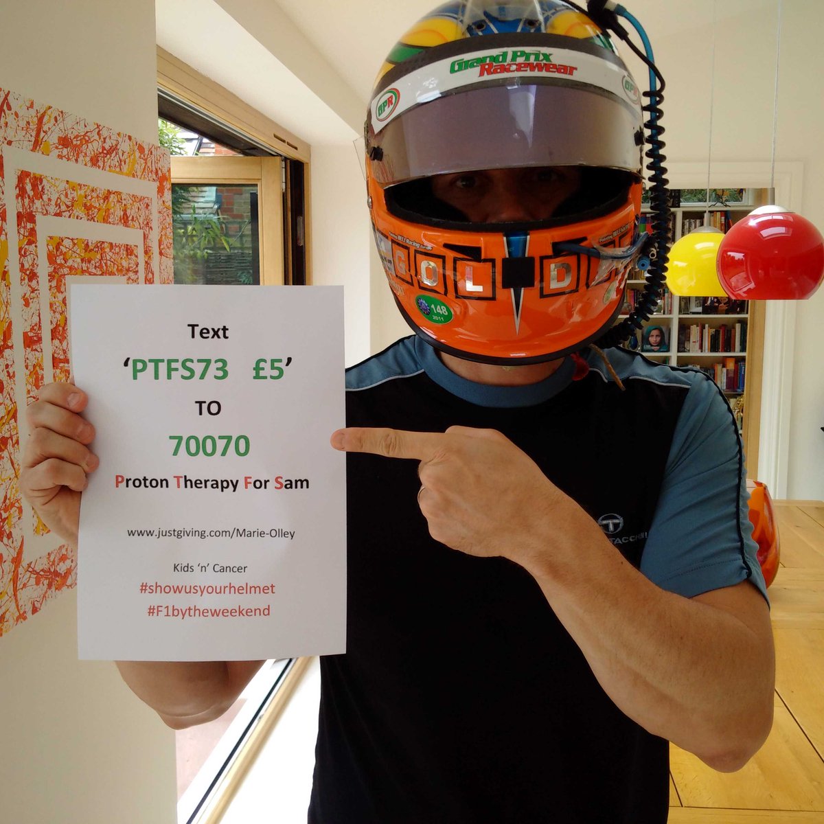 johnnymowlem's tweet photo. Please text and help little Sam #showusyourhelmet @dsceditor @autosport @johndagys pass it on :-) http://t.co/zy6dhbWqWM