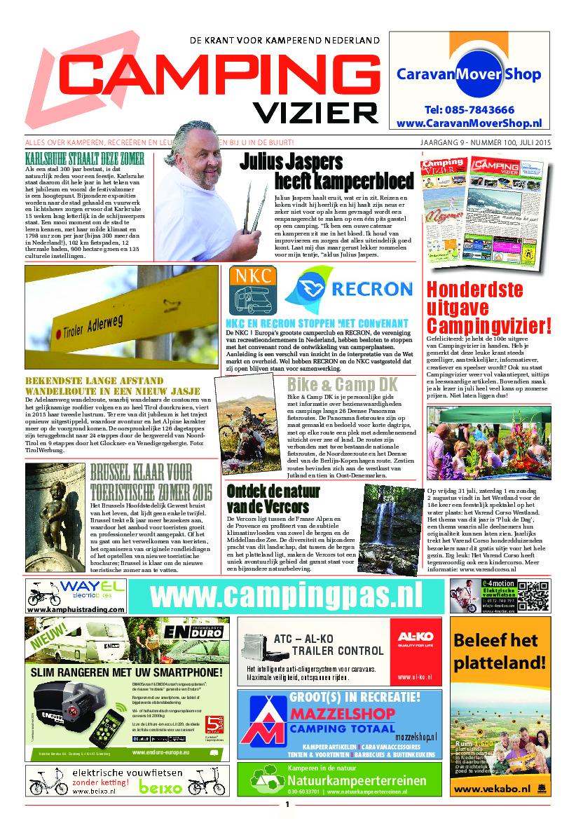 Campingvizier gemist ?
De campingvizier is nu ook digitaal te lezen
bit.ly/1KAxw7H