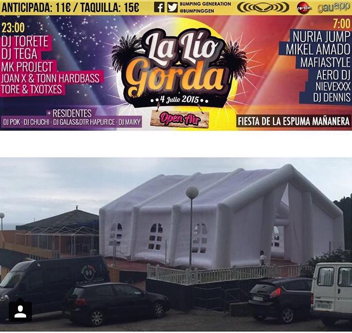 BumpingGen's tweet image. Mañana la liamos gorda y lo sabes!!!  Open air + muchas horas de fiesta + espuma + musicon y muchas + sorpresas!!!