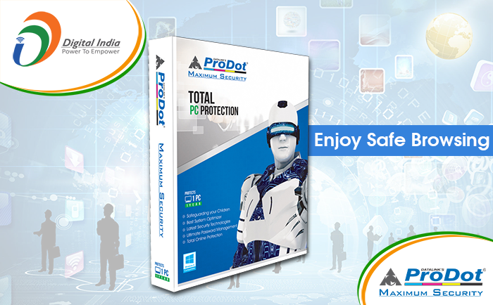 Use ProDot Maximum Security for safe internet browsing. Free download available. Try Now - goo.gl/pFXZlw