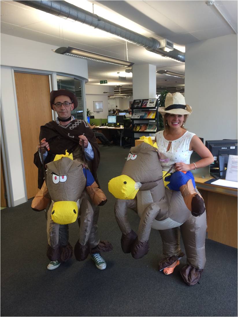 CisionUK's tweet photo. We may have our @gorkana #StandOutToStop winners! @Bowel_Cancer_UK http://t.co/P89Qt8YRKo