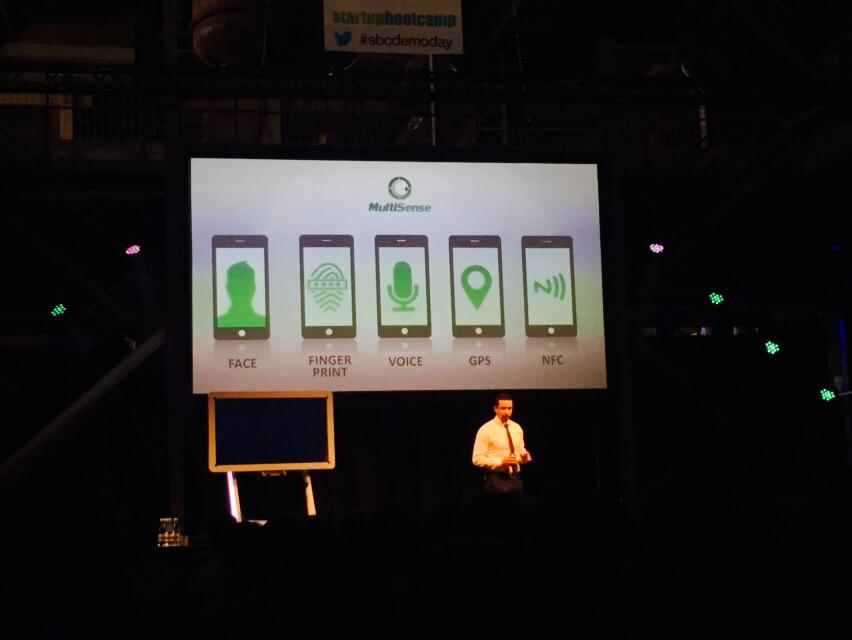 Great biometric #security solution by <a href="/MultiSense_Ltd/">MultiSense</a> presented by Aviram Siboni at #sbcDemoDay <a href="/HollandFinTech/">Holland FinTech</a>