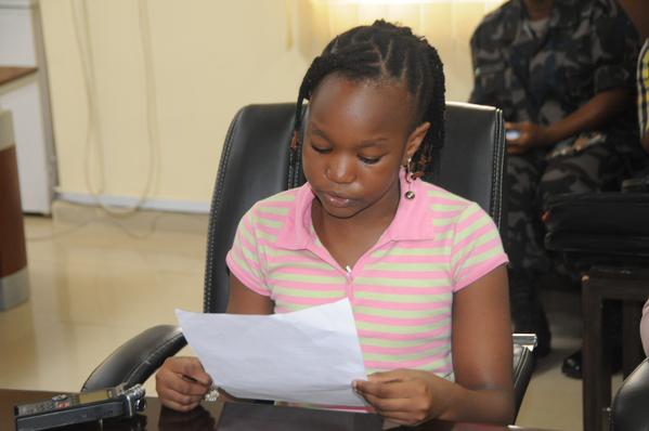 jk_rowling's tweet photo. A 9-year-old Nigerian girl has written a book about the effects of terrorism on children http://t.co/3DqI9UaTIZ http://t.co/pRaA9Tjrds