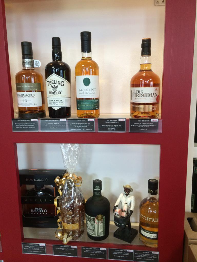 Great to see <a href="/TeelingWhiskey/">Teeling Whiskey</a> on sale in a very small village in SW France. Whiskey Cocktails tonight so!