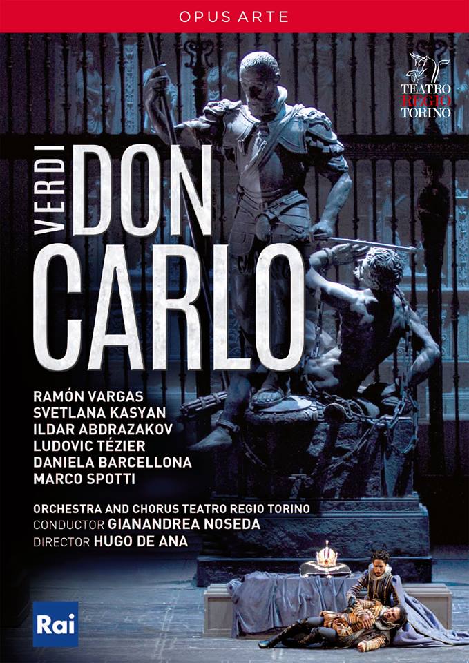 TeatroRegio's tweet photo. Il nuovo titolo della nostra discografia: il DVD di Don Carlo. Direttore @NosedaG regia di Hugo de Ana @OpusArte http://t.co/9ZBUEK55zD