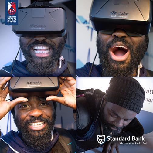 .<a href="/nduduzo_m/">nduduzo mkhize</a> epic reaction to the Oculus Rift 360 experience - have you seen it? #NAF2015 bit.ly/1FXzqsD