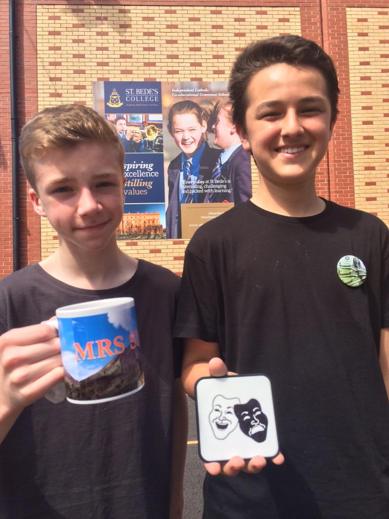 stbedestec's tweet image. David &amp;amp; Charlie win the 2015 #TechApprentice @StBedesCollege with a profit of £7.50