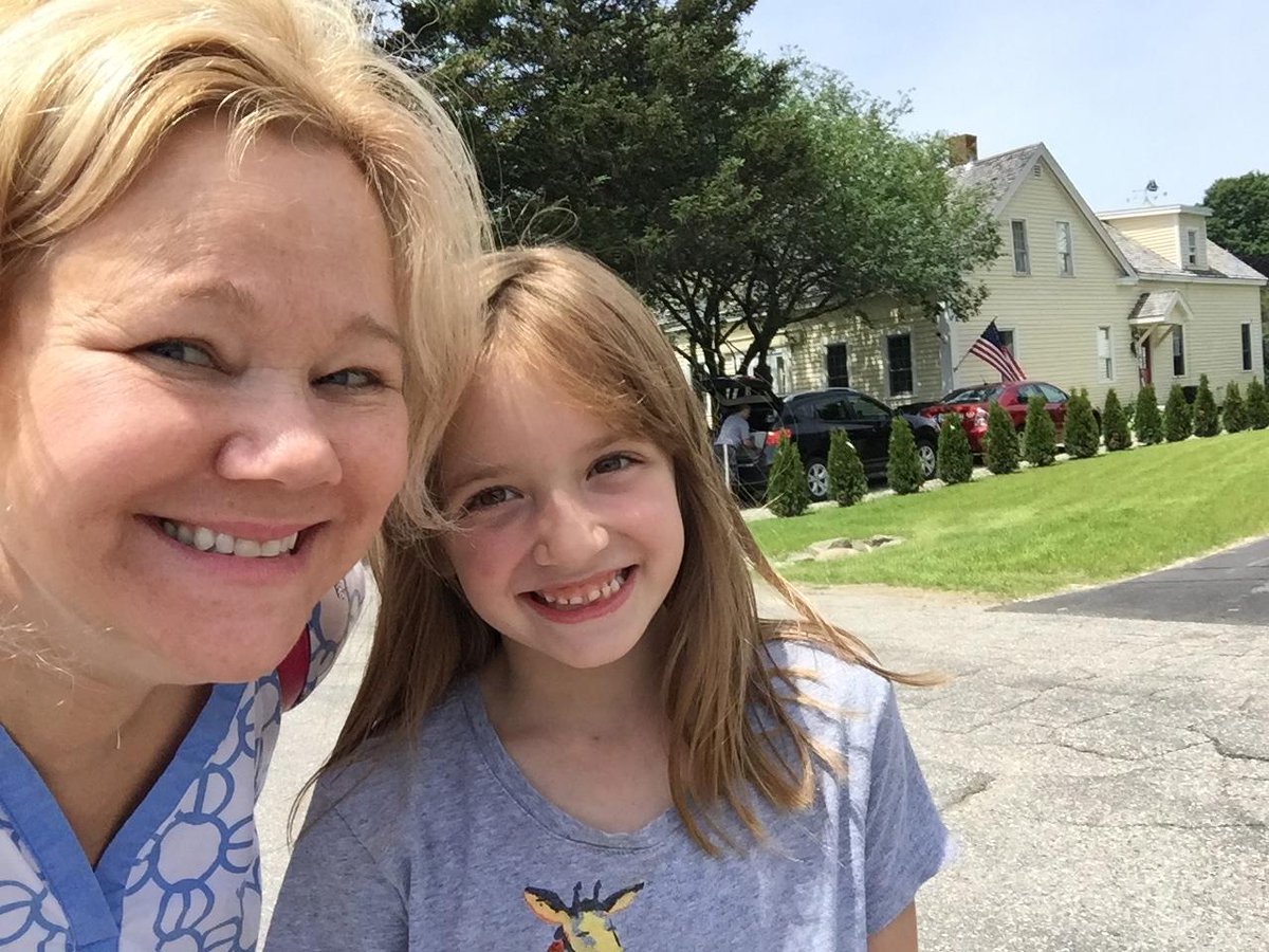 Can't thank you <a href="/CarolineRhea/">Caroline Rhea</a> enough for making my daughter's day at our farmer's market last week.  Class act.