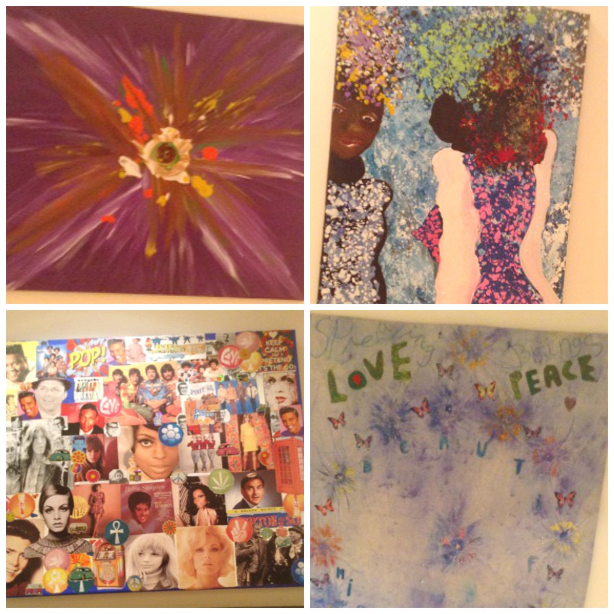 Check out <a href="/CitynIslington/">City and Islington College</a> placement Hopes favourite art pieces #SixtiesVibe exhibition @Resource4London <a href="/RowanArtsVol/">Rowan Arts Volunteer</a>