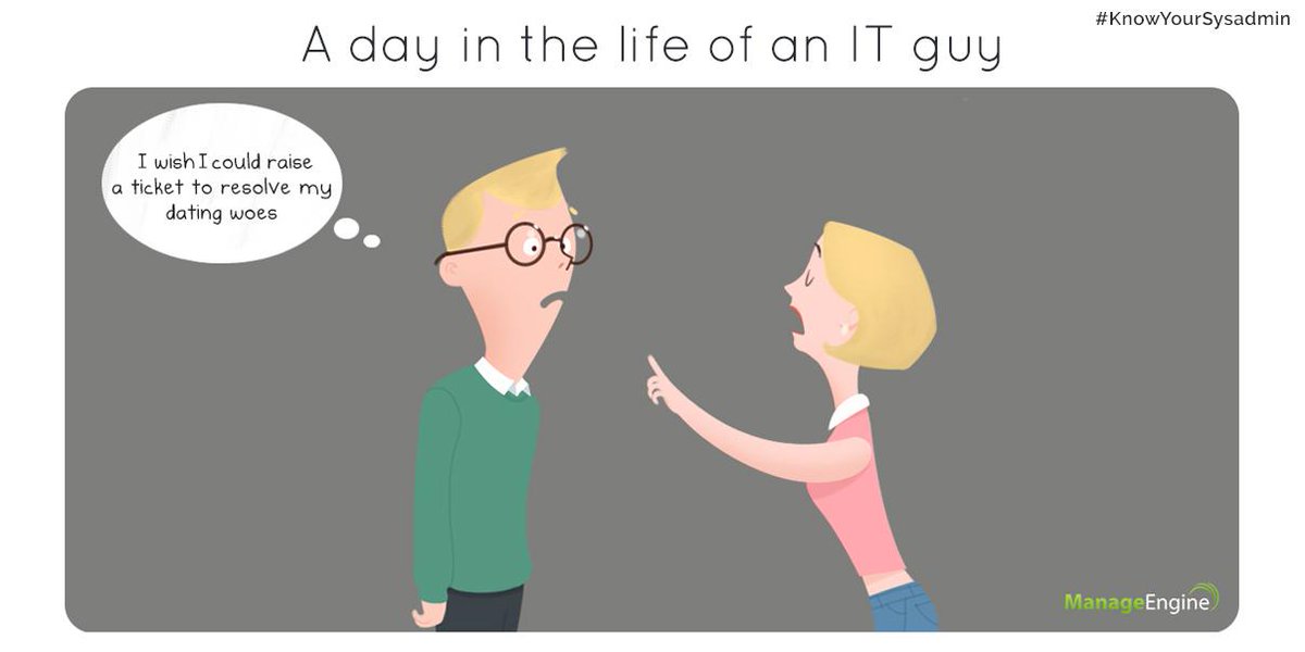 manageengine's tweet image. #MEfunfridays #KnowYourSysAdmin