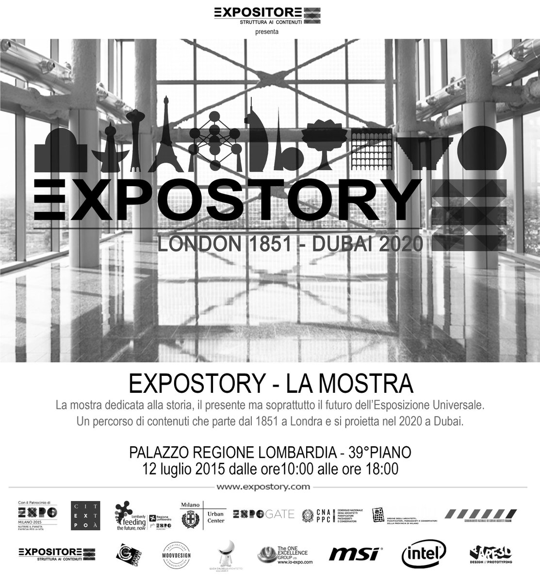 EXPOSTORY's tweet photo. La mostra integrale #EXPOSTORY #ExpoMilano2015 #expottimisti http://t.co/ygr7JkDoMy