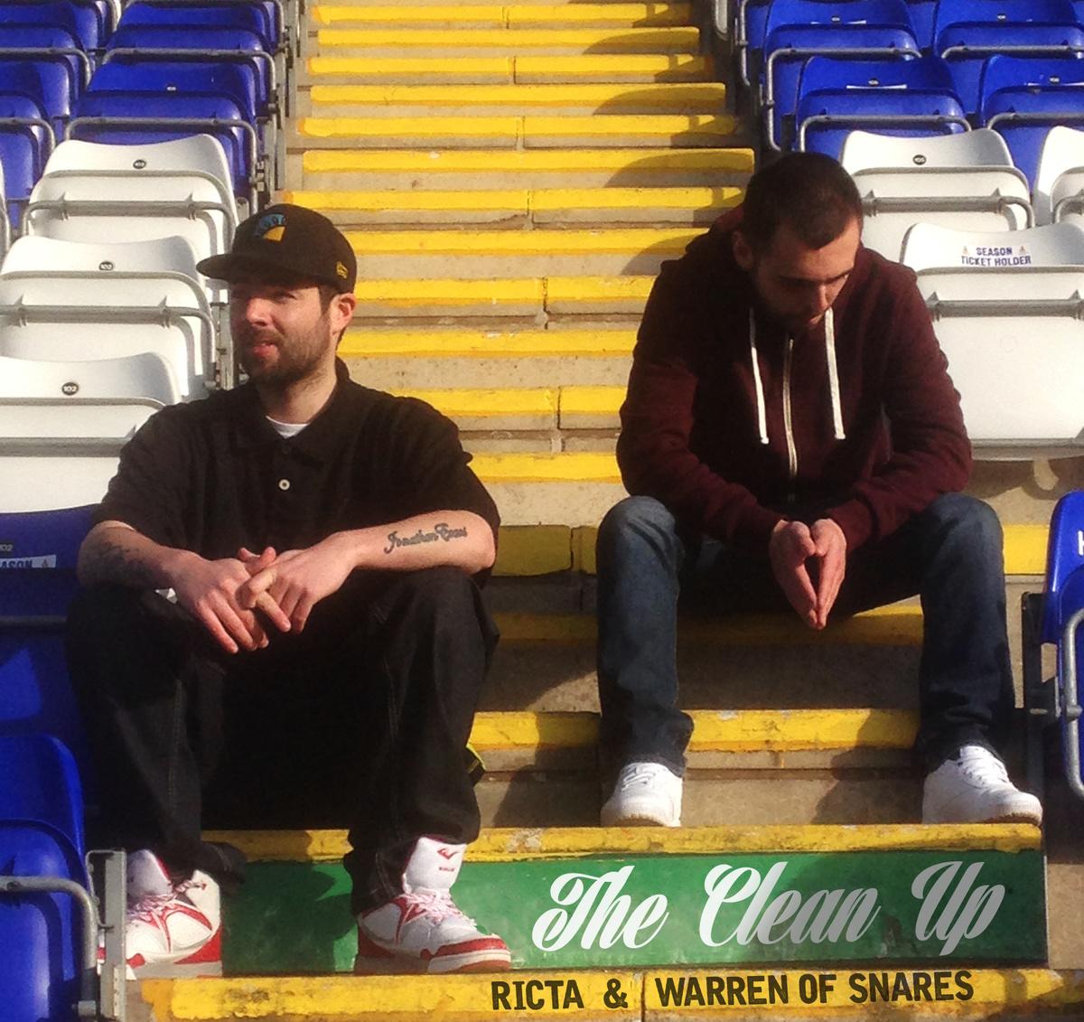 wosbeats's tweet photo. Ricta &amp; Warren of Snares - The Clean Up EP is OUT NOW! ►http://t.co/K3HPOlV4tJ  #thecleanup @TheRealRicta http://t.co/HCHhMtB5ab