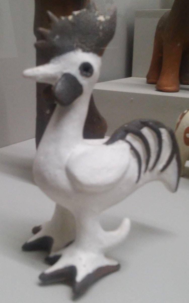 ¿Qué significado tiene este gallo en un nacimiento americano? Descúbrelo en el Museo <a href="/DescubreMurcia/">Descubriendo Murcia</a> #murcia #museos