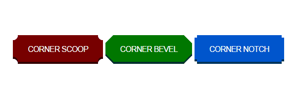 ryandunndev's tweet photo. Sass mixin to make some different corner shapes not yet implemented.  http://t.co/LjHlWzyhCW via @CodePen http://t.co/0cptYKavOE