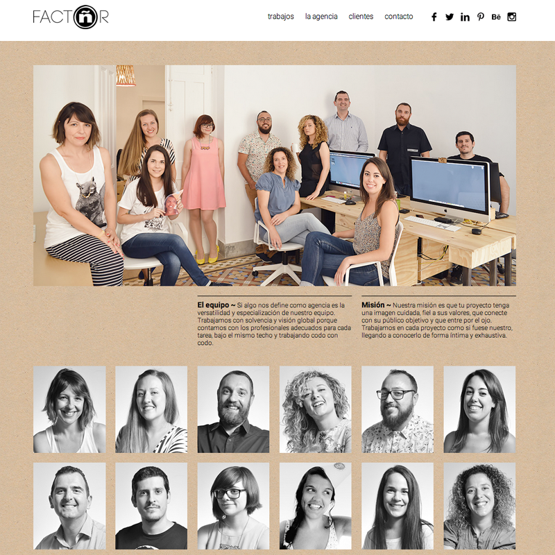 factor_n's tweet photo. ¡Aire fresco en la web!  ¡Cuánto hemos crecido desde 2003! http://t.co/YVzqzCOPfR #diseñografico #agencia #publicidad http://t.co/lEnP6Wu8El