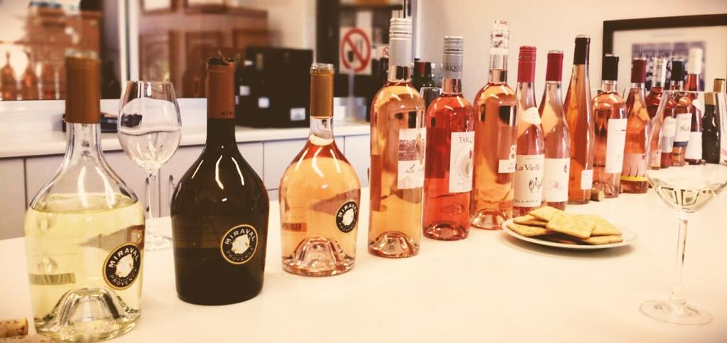 kleintjes's tweet photo. Blushing today with the selection of wines. French and Italian rosés. Including Jolie-Pitt wines :-) http://t.co/6xvD3EHJf6