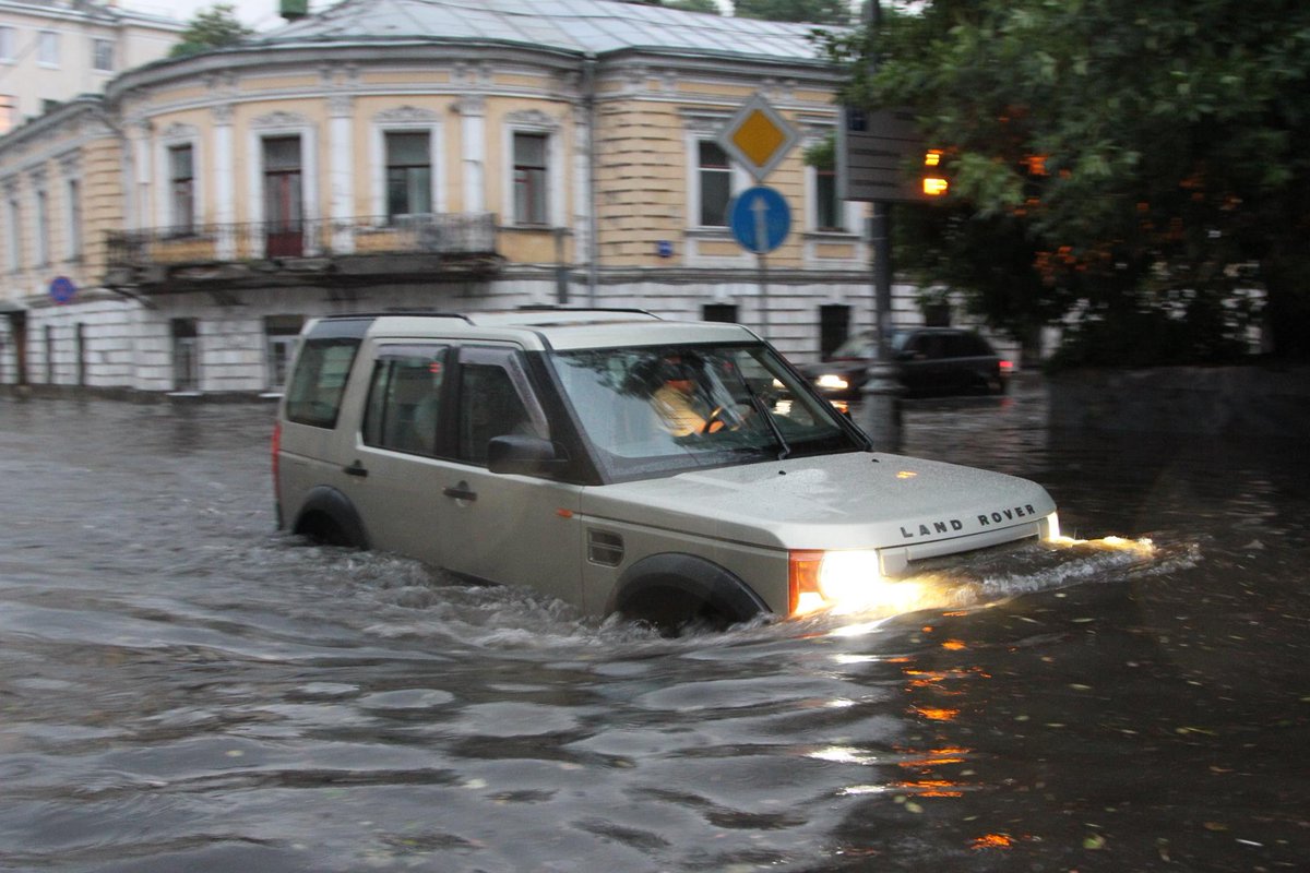 Москва затоплена