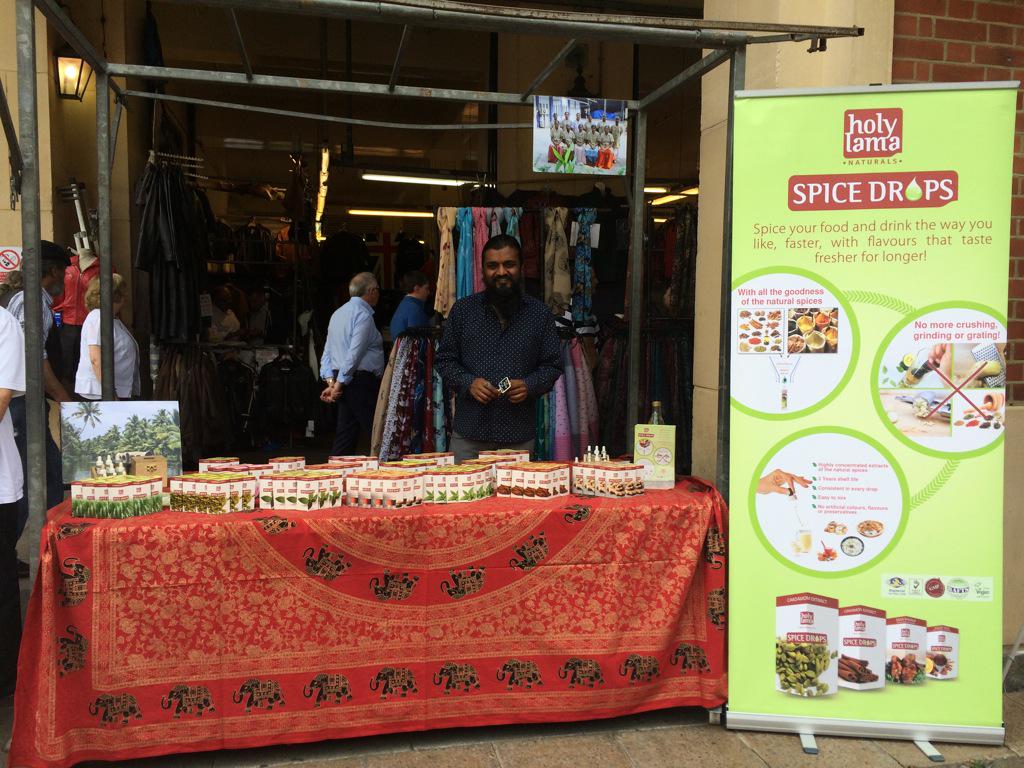 We are <a href="/jubileemarket75/">Jubilee Market</a> #CoventGarden today if you want to stock up on some #SpiceDrops #spices #market