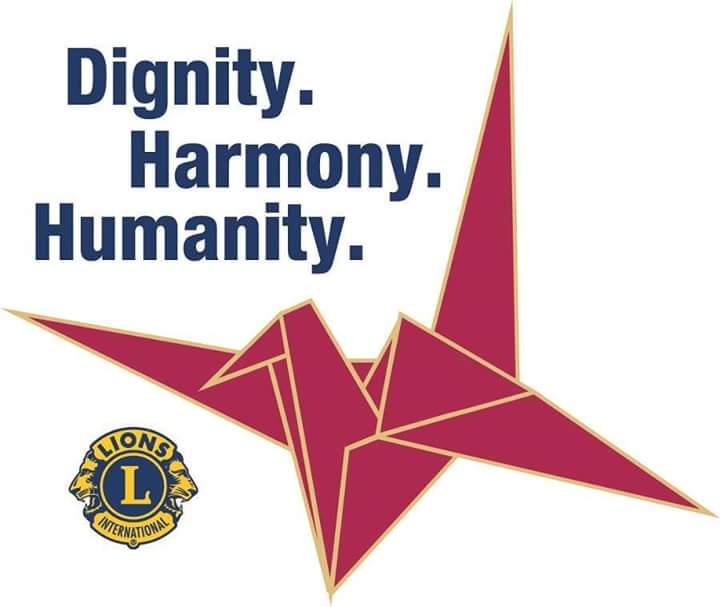 LeosSantaLucia's tweet photo. Dignidad, Armonía, Humanidad.
Lema del Presidente Internacional 2015-2016 Jitsuhiro Yamada @lionsclubs http://t.co/9sm6xdJlFl