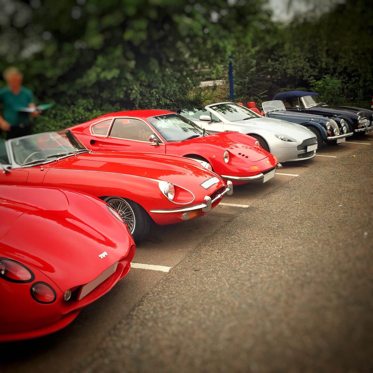 Check out the cars from our Sports Car Day event last Wednesday! #Bespokes #TVR #Jaguar #Porsche #Morgan #Ferrari