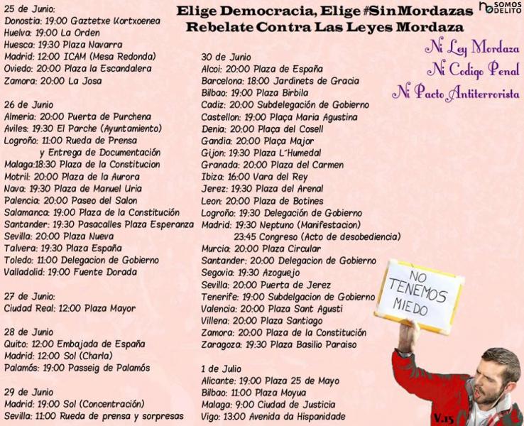 #30J 50 manifestaciones contra las#LeyesMordaza #SinMordazas periodismohumano.com/sociedad/liber… Editorial "No nos callarán"