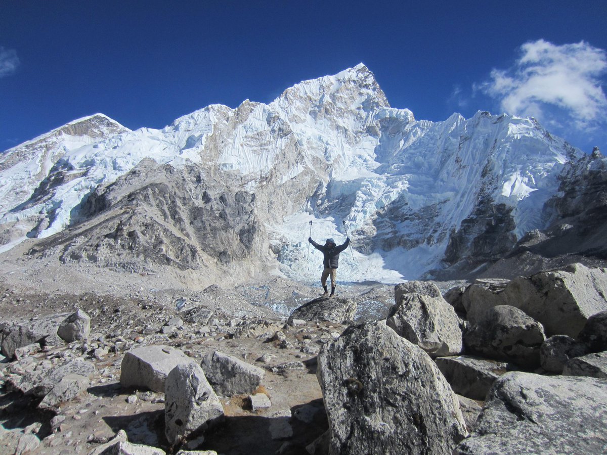 Everest Base Camp Nepal-The Base Of Highest Peak in The World.