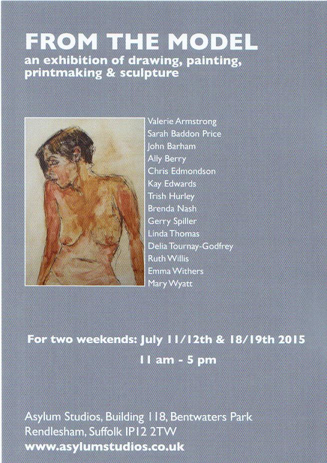 ipartsoc's tweet image. From The Model - An exhibition of drawing, painting, printmaking and sculpture Rendlesham, Suffolk 11/12/18/19 July