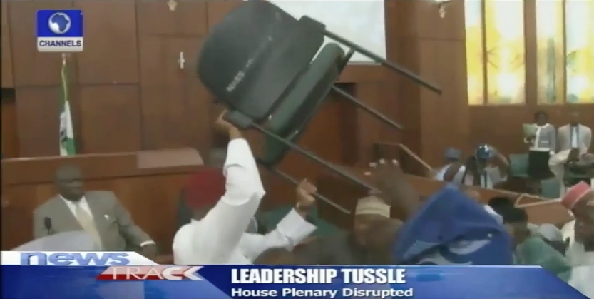 jidesalu's tweet photo. House of Reps Fight:An embarrassment to Nigerians.When thugs become lawmakers,the arena remains a JUNGLE.
#FixTheNASS http://t.co/6qxVMZHJvW