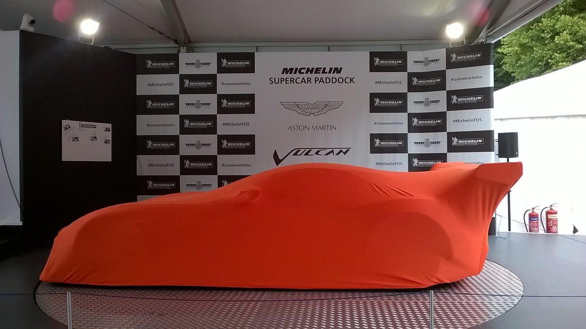 astonmartin's tweet photo. Remember if you're at @fosgoodwood head to @MichelinTyres stage at 9.30 to see what's under the cover #astonmartinfos http://t.co/ZLrTNc79Vq