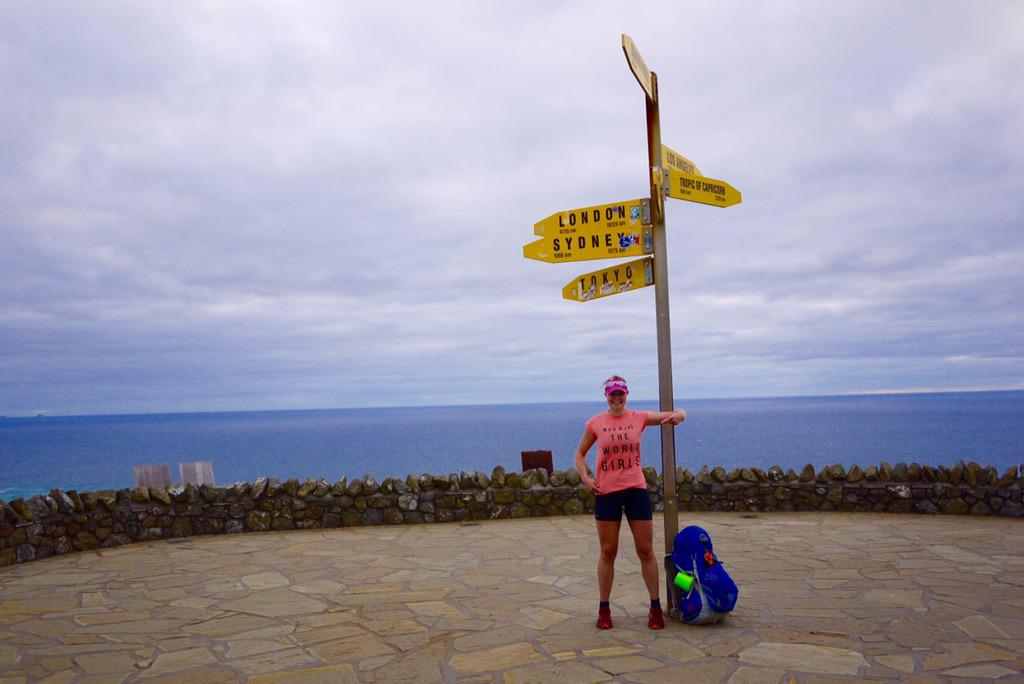 AnnaMcNuff's tweet photo. I bloomin' made it!!! 1,911 miles run. Through mountains, forests, beaches &amp; backcountry. Crikey, WHAT an adventure. http://t.co/MTdNjuXn4k