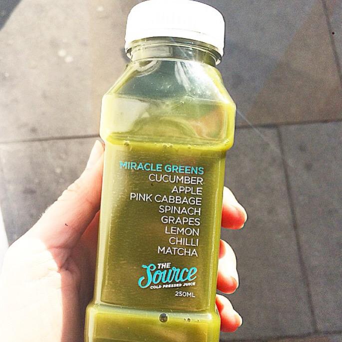 TheSourceJuice's tweet photo. "Best green juice I've ever tried" says luxury health and fitness journalist @poppycross. Grab yourself one too! http://t.co/dRlX7f5nJ6