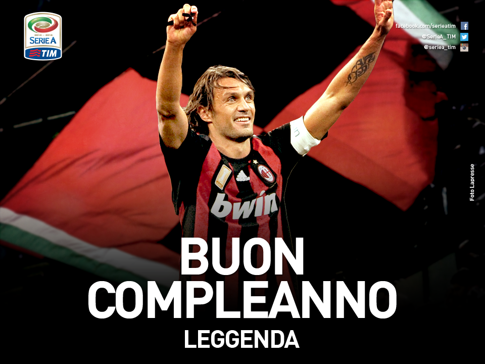 Happy Birthday Paolo Maldini 