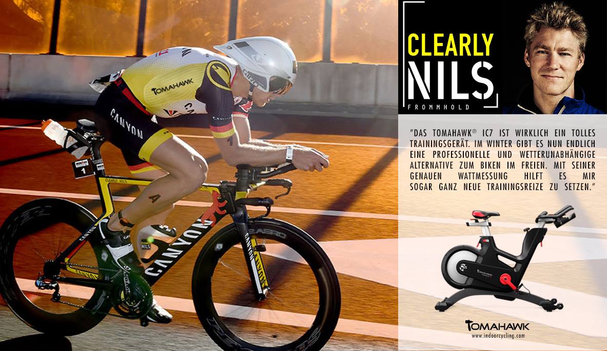 TeamICG_Germany's tweet photo. @nilsfrommhold jetzt offizieller Partner der #Indoor #Cycling #Group ICG®. #tomahawk #ic7 #ironman #triathlon http://t.co/mn7rpu7Jb0