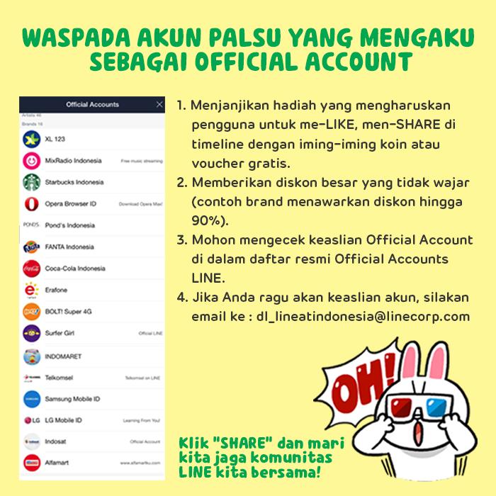 LINE Indonesia tweet media