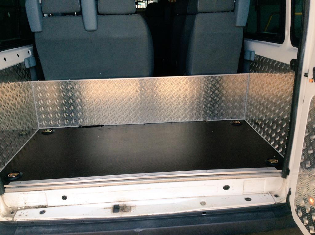VanFormers's tweet photo. A few snaps from the work completed the past few days! #Transit #Minibus #LuggageArea #AirportRun http://t.co/3y4L4jZTat